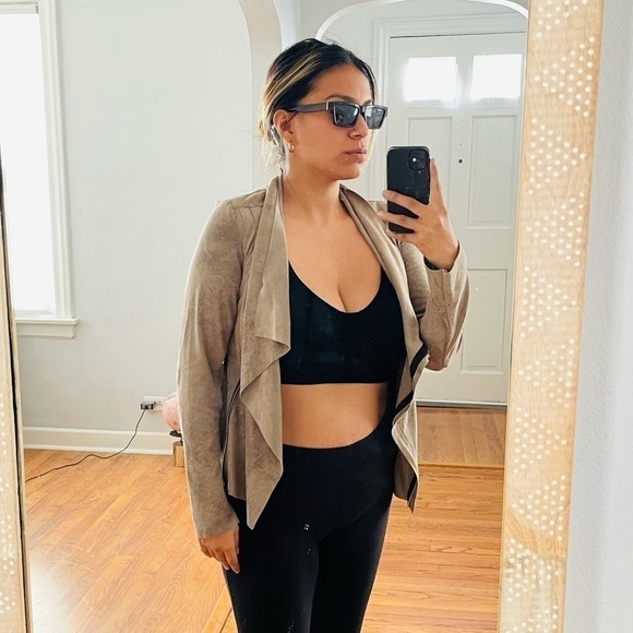 Zara Moto suede jacket spring 2025 trendy - Picture 1 of 7